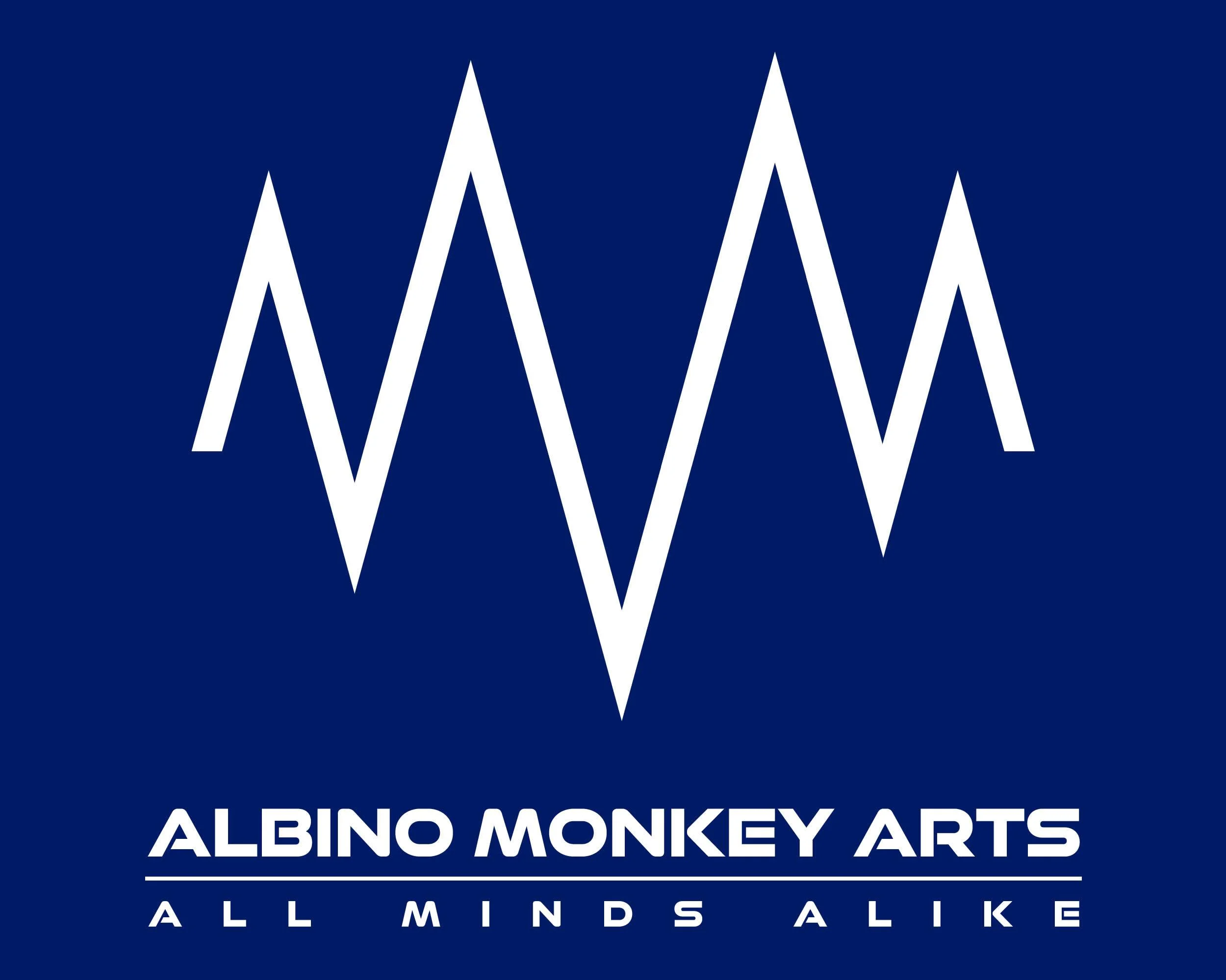 Albino Monkey Arts Logo Design