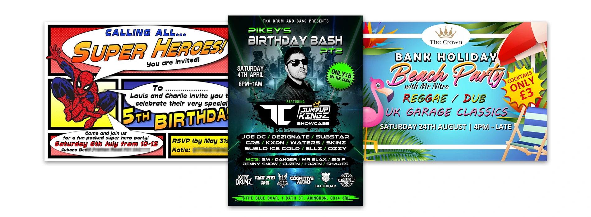 Event Flyers & Poster Design Event Flyers & Poster Design