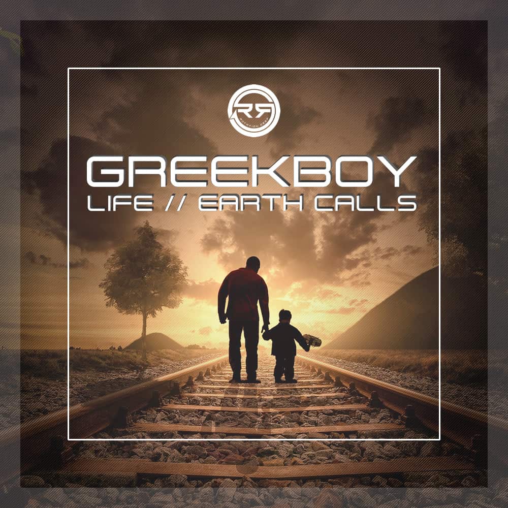 Greekboy - Life / Earth Calls (Music Release Cover Art Design)