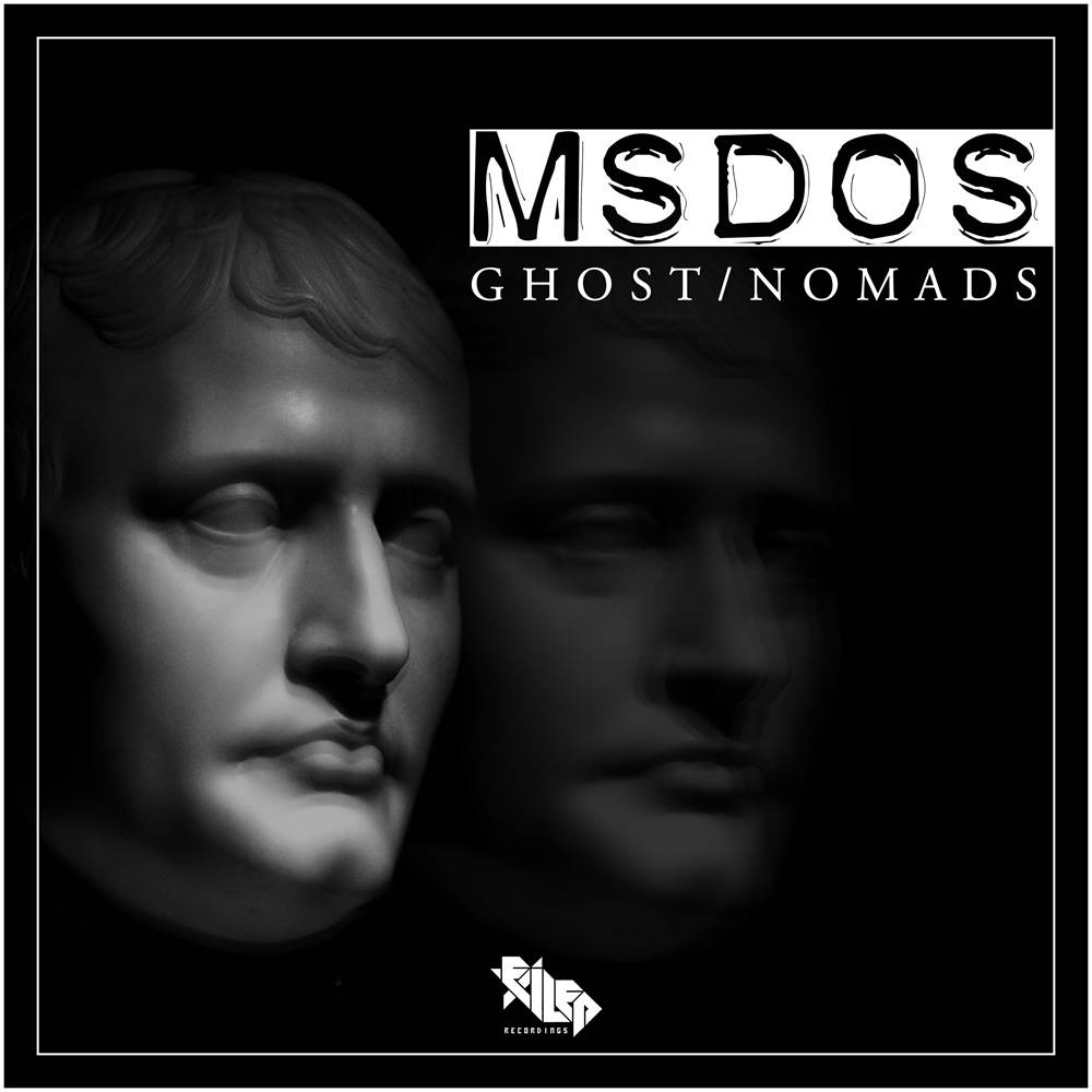 Msdos – Ghost / Nomads (Music Release Cover Art)