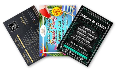 Menu & Flyer Design Services Menu & Flyer Design Services