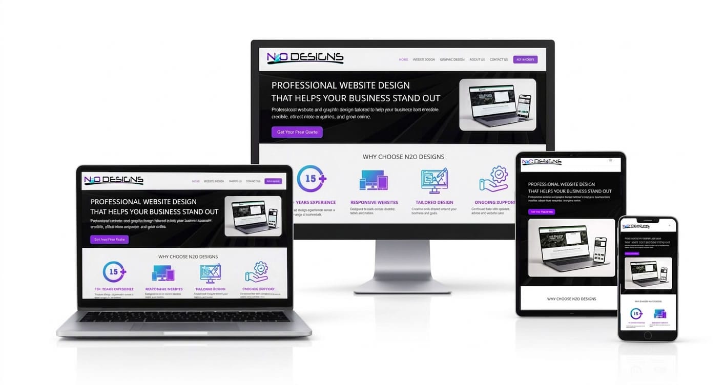 N2O Designs Responsive Website Design N2O Designs Responsive Website Design