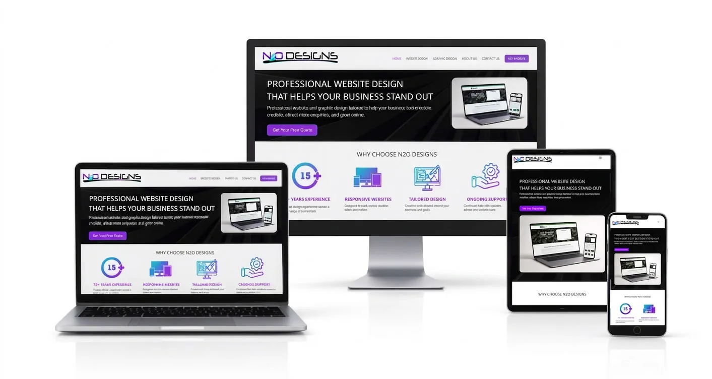 N2O Designs Responsive Website Design N2O Designs Responsive Website Design