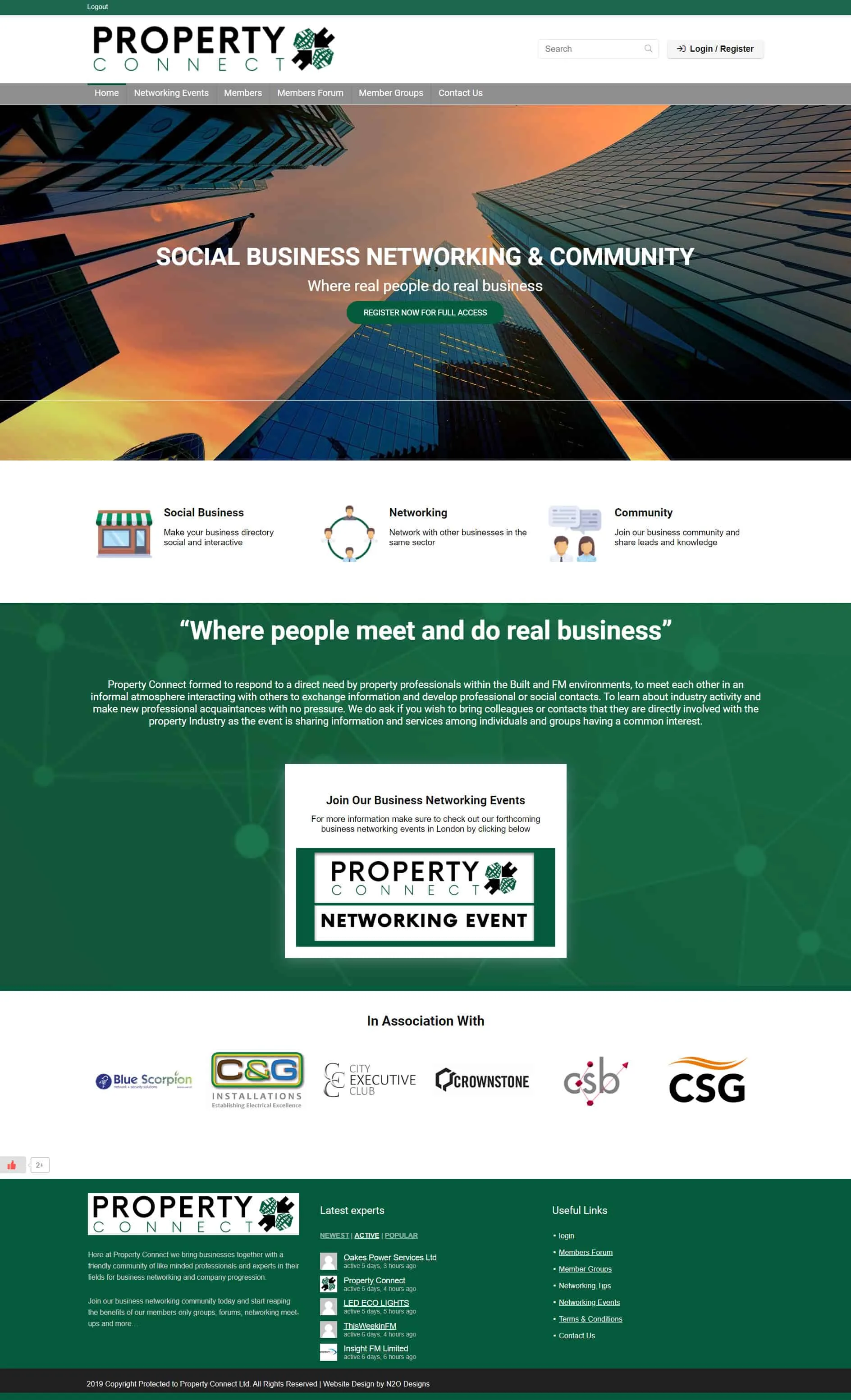 Property Connect Website