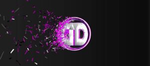 DD Smash Logo 3D