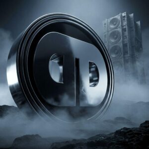 Different Drumz 3D Logo Metal Future