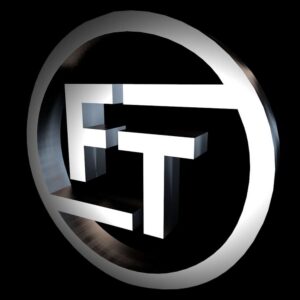 Future Thinkin Records 3D Badge Logo created by N2O Designs